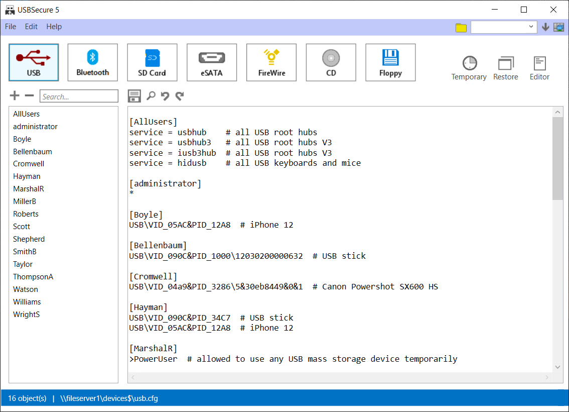 USBSecure Enterprise