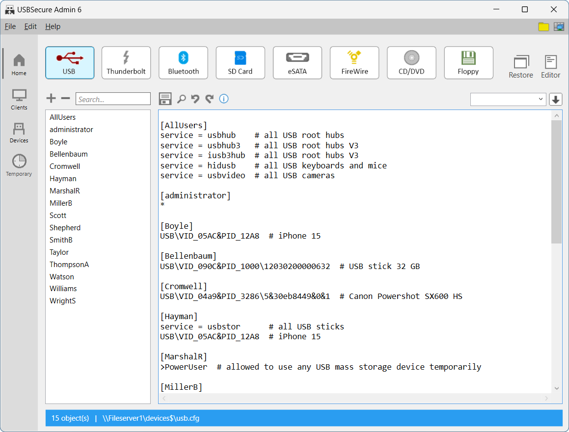 USBSecure Enterprise